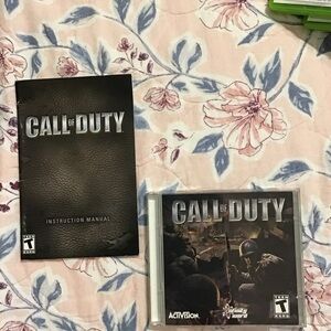 Call of Duty Game and Manual Set